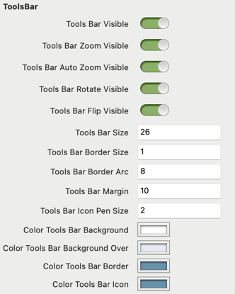 BasicApp Xojo Zoom Image Toolsbar